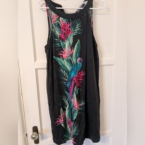 Tommy Bahama Women's Paradiso Parrots Halter Dress
